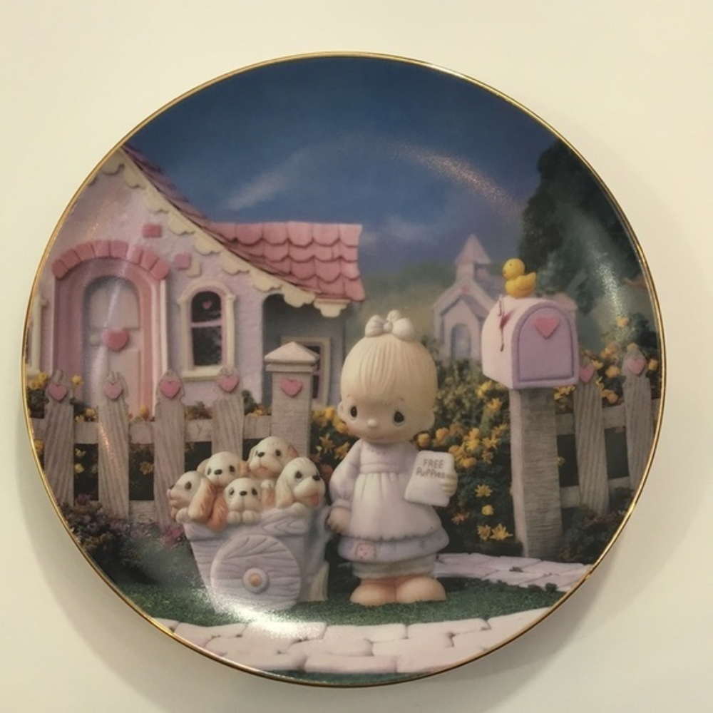 90s PRECIOUS MOMENTS Classics Plate Collection Lot - Picture 4 of 11